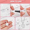 30Pcs Alloy Pinch Bails FIND-BBC0001-72A-5