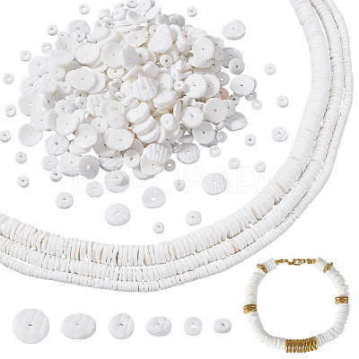 3 Strands 3 Styles Freshwater Shell Beads Strands SHEL-GA0002-32-1