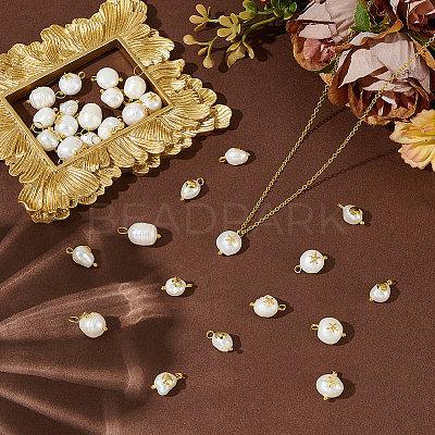 30Pcs 3 Styles Natural Pearl Pendants FIND-AR0005-32-1
