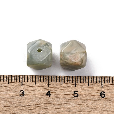 Acrylic Beads X-OACR-Z025-05-1