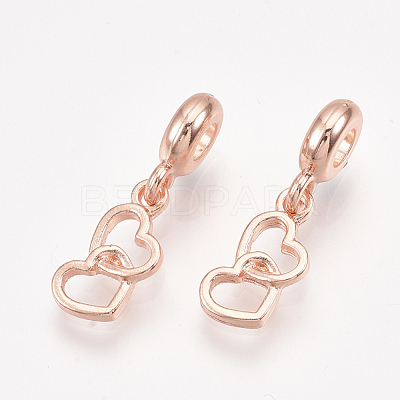 Alloy European Dangle Charms MPDL-S067-010RG-1