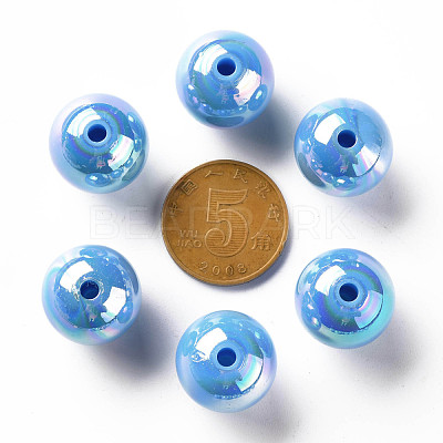 Opaque Acrylic Beads MACR-S370-D16mm-8-1