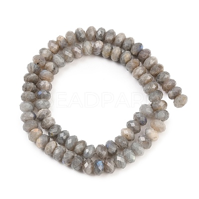 Natural Labradorite Beads Strands G-C259-A41-5x8mm-1