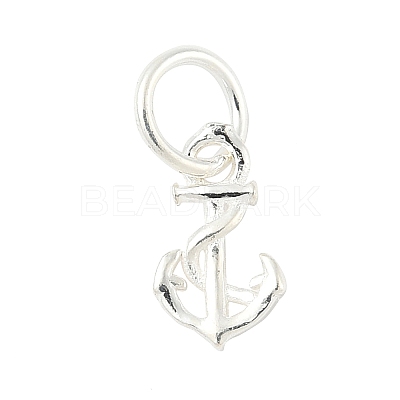 925 Sterling Silver Boat Anchor Charms STER-S011-02S-1