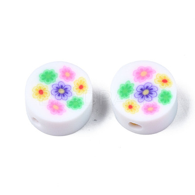 Handmade Polymer Clay Beads CLAY-N008-039M-1
