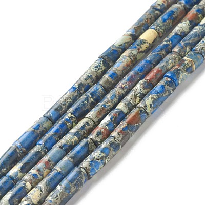 Natural Imperial Jasper Beads Strands G-F735-03A-1