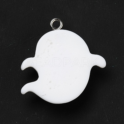 Halloween Opaque Resin Pendants RESI-D055-104P-1