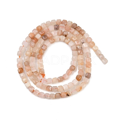Natural Sunstone Beads Strands G-RM2025-C30-B-1