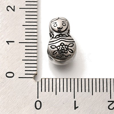 304 Stainless Steel European Beads STAS-G350-05AS-1