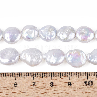 Natural Keshi Pearl Beads Strands PEAR-S018-02L-1
