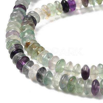 Natural Fluorite Beads Strands G-Z030-A05-01-1