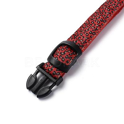 Adjustable Polyester LED Dog Collar MP-H001-A10-1