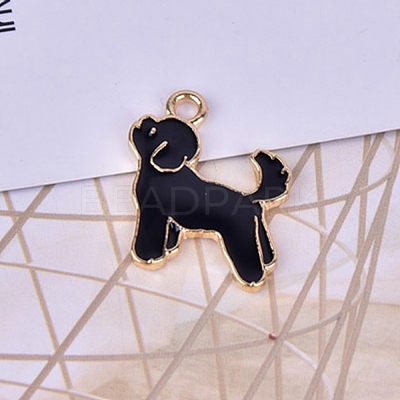 Alloy Enamel Pendants ENAM-TAC0017-01B-1