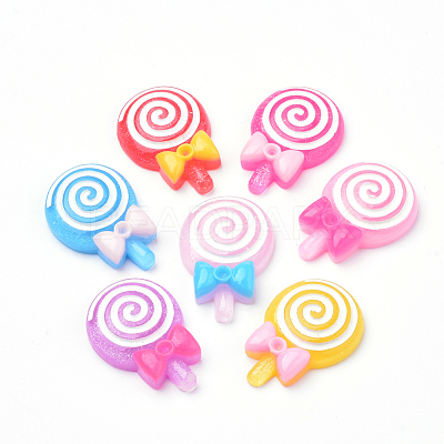 Resin Cabochon Rhinestone Settings CRES-Q197-76-1