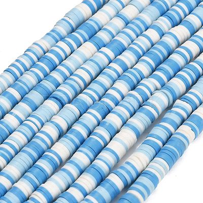 Handmade Polymer Clay Beads Strands PY-CBA21A8-01J-1