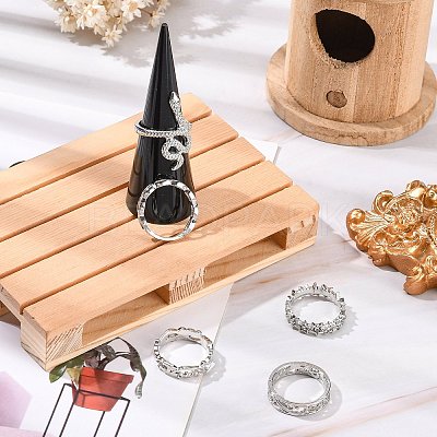 Acrylic Organic Glass Ring Displays RDIS-F002-01-1
