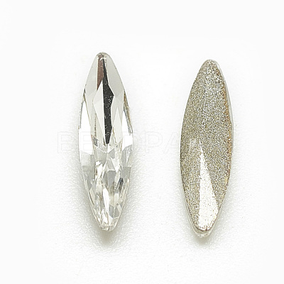 DIY Pointed Back K9 Glass Rhinestone Cabochons RGLA-T051-3x11mm-02-1
