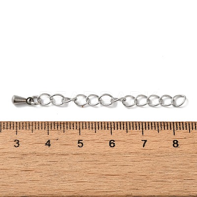 Tarnish Resistant 304 Stainless Steel Chain Extender STAS-P204-03P-1