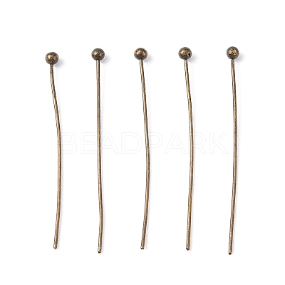 Brass Ball Head Pins LS-RP0.5x30mm-AB-1