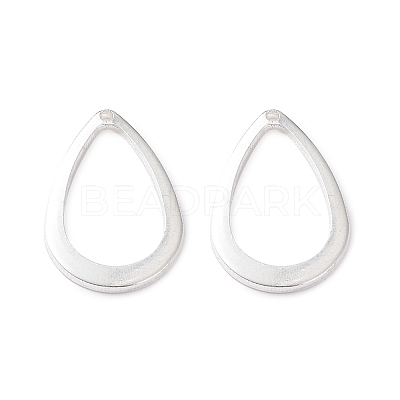 304 Stainless Steel Open Pendants STAS-L234-085S-1