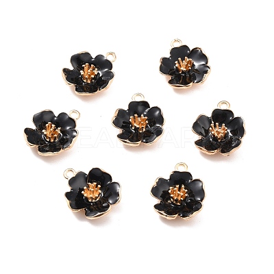 Alloy Enamel Pendants ENAM-E361-01KCG-02-1