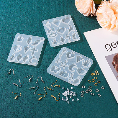 DIY Earring Making Kit DIY-BG0001-64-1