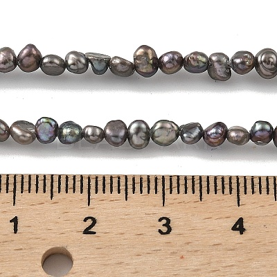 Dyed Natural Cultured Freshwater Pearl Beads Strands PEAR-A006-01B-X-1