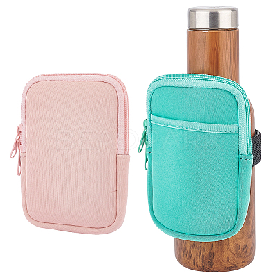 2Pcs 2 Colors Cloth Wallets for Women ABAG-OC0001-10-1