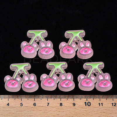 Transparent Acrylic Beads MACR-S374-04B-06-1