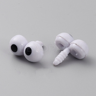 Plastic Doll Eyes DIY-WH0028-41B-1