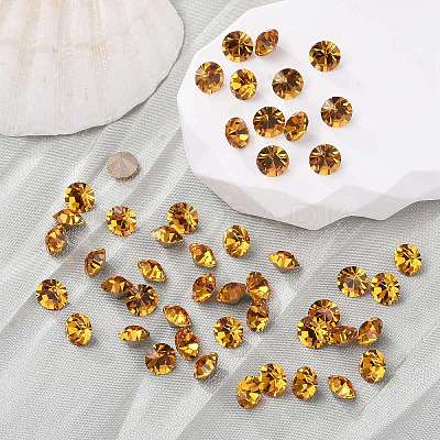 Preciosa® MAXIMA Crystal Round Stones Y-PRC-RBSS8-10070-1