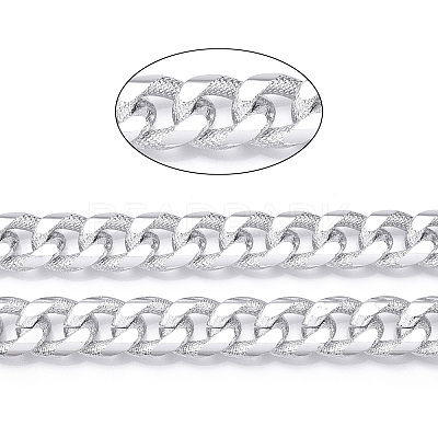 Aluminum Textured Curb Chains CHA-N003-43P-1
