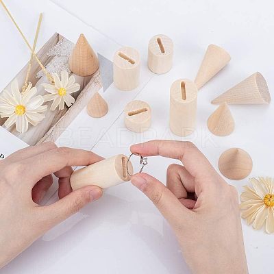 Wood Ring Displays RDIS-OC0001-01-1
