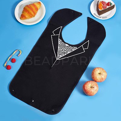Polyester Adult Bibs for Eating AJEW-WH0020-62C-1