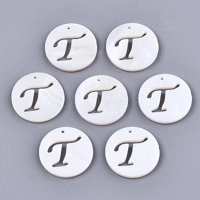 Natural Freshwater Shell Charms X-SHEL-S276-119T-1
