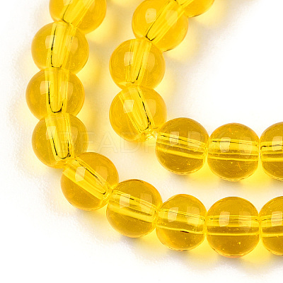 Transparent Glass Beads Strands GLAA-T032-T4mm-11-1
