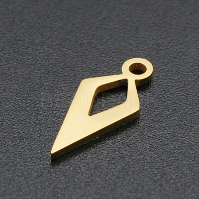 201 Stainless Steel Open Back Bezel Pendants STAS-R111-LA173-6-1