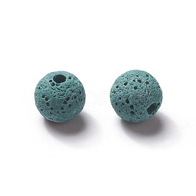 Unwaxed Natural Lava Rock Beads LS-X-G-F325-8mm-A05-1
