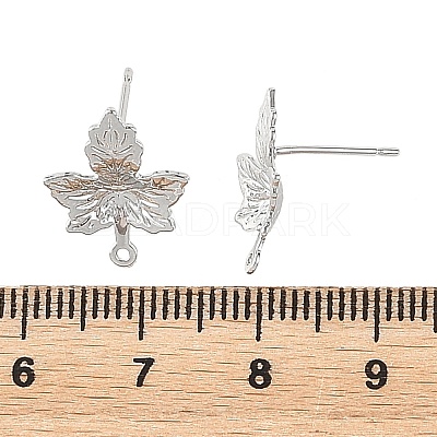 SHEGRACE Brass Stud Earring Findings XGRQ64921-861P-1