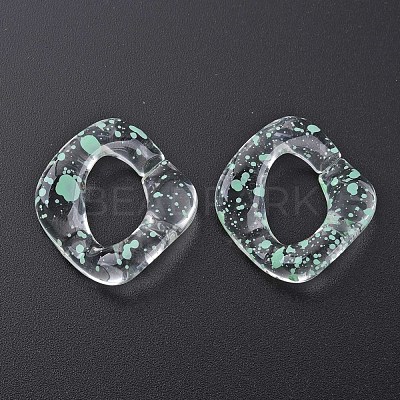 Transparent Acrylic Linking Rings OACR-N009-016A-11-1