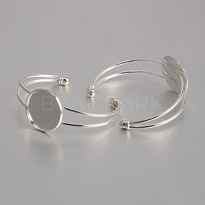 Brass Cuff Bangle Making X-KK-J184-49S-1