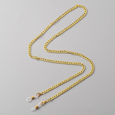 Iron Eyeglasses Chains AJEW-WH0038-28-1