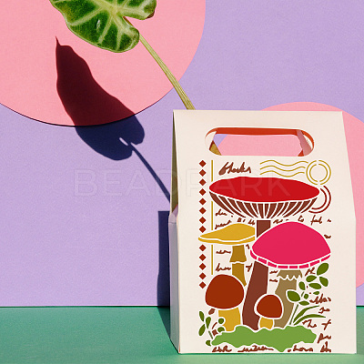 Plastic Drawing Painting Stencils Templates DIY-WH0396-366-1