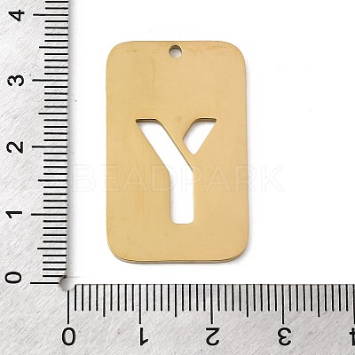 304 Stainless Steel Pendants STAS-D200-01Y-G-1