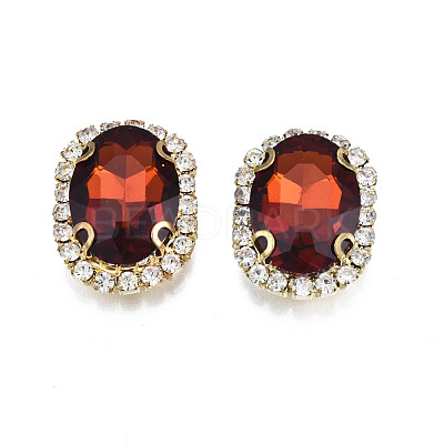 Sew on Rhinestone RGLA-S030-24B-B12-1