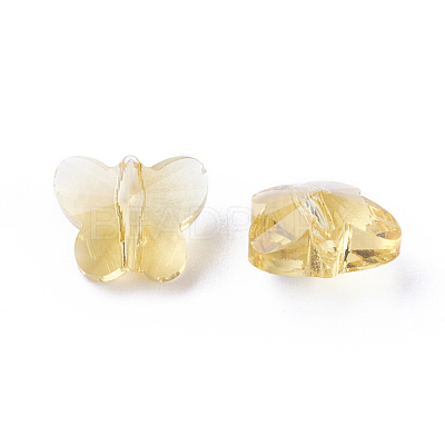 Transparent Glass Beads GLAA-P037-02A-30-1