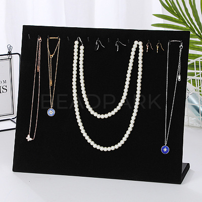 Velvet Necklace Display Stands CON-PW0001-158D-02-1