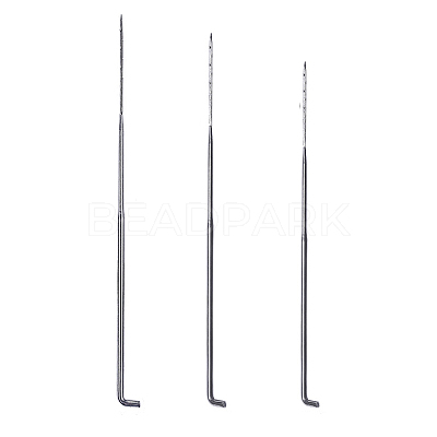 Wood Embroidery Stitching Punch Needle Tool Set DOLL-PW0003-058-1