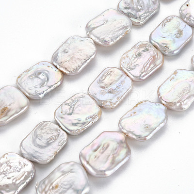 Natural Keshi Pearl Beads Strands PEAR-S020-K05-1