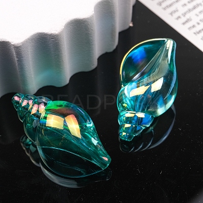 UV Plating Acrylic Beads PW-WGFFE14-04-1